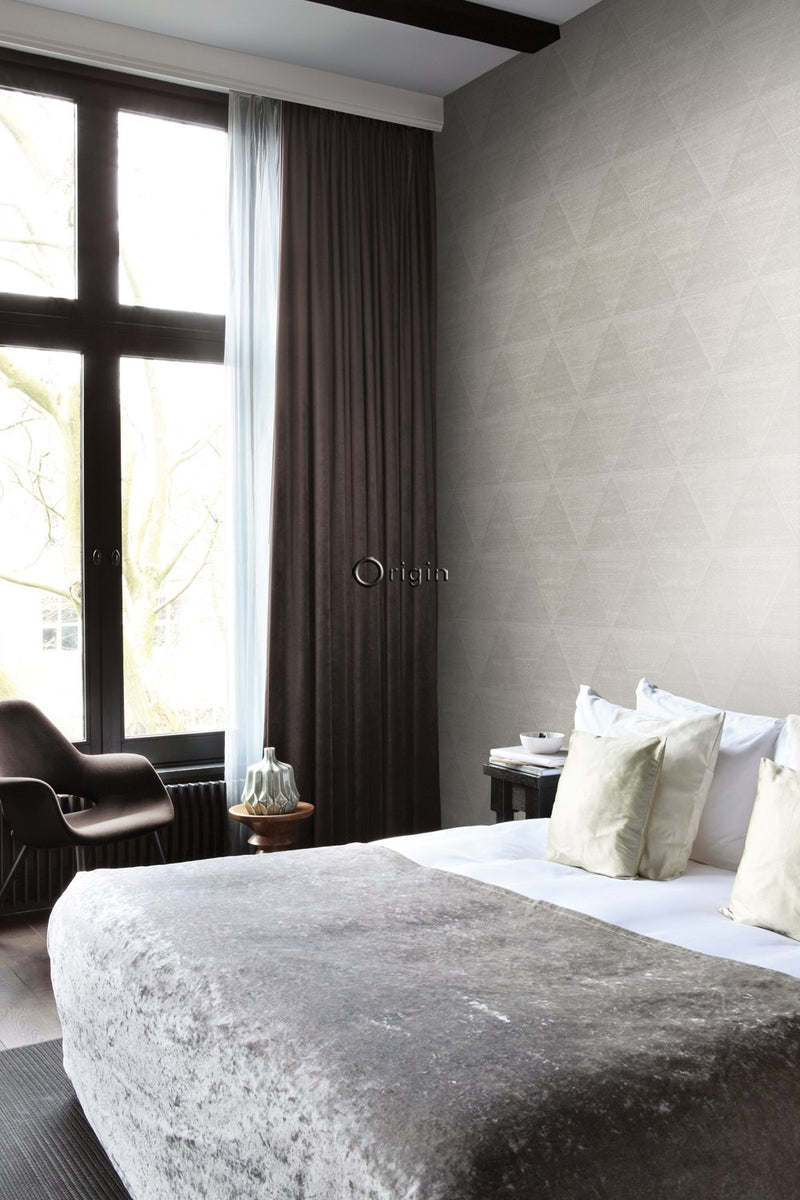 Origin tapet slitna metalltrianglar - varm silver - Hemmavid.se