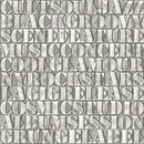 Origin tapet gamla metalltryckta bokstäver - beige - Hemmavid.se