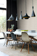 Origin tapet stora slitna rundlar - varm silver - Hemmavid.se