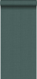 Origin tapet vävd struktur - havsgrönt - Hemmavid.se