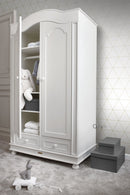 Origin tapet grafiska trianglar - vitt och guld - Hemmavid.se