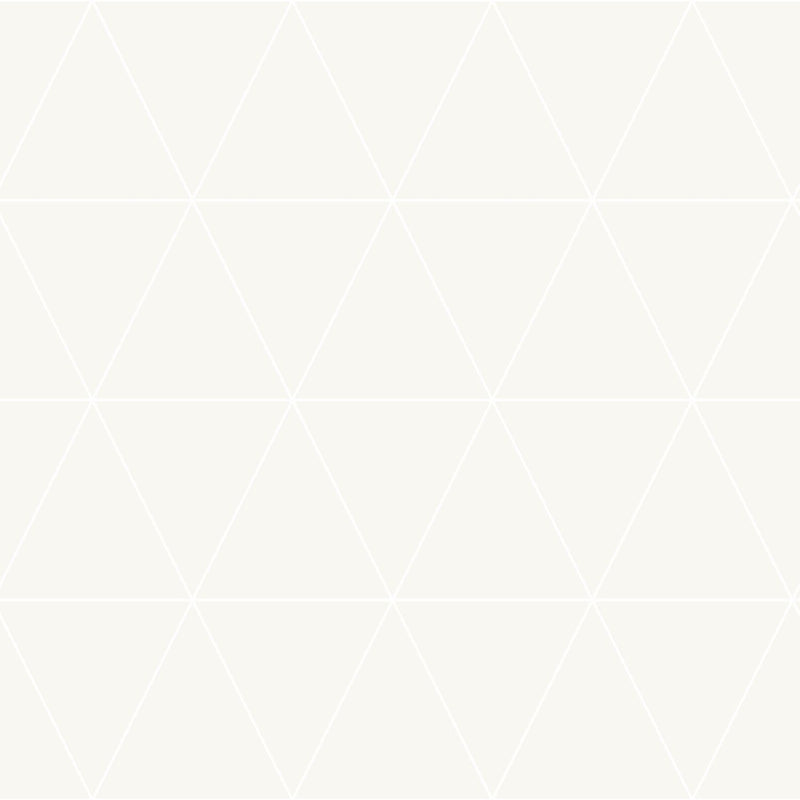 Origin tapet grafiska trianglar - glänsande vitt - Hemmavid.se