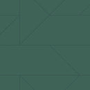 Origin tapet grafiska linjer -  mörkgrönt - Hemmavid.se