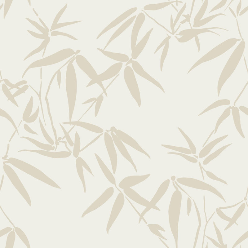 Origin tapet bambublad -  beige - Hemmavid.se