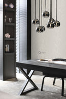 Origin tapet palmblad -  mullvadsgrått - Hemmavid.se