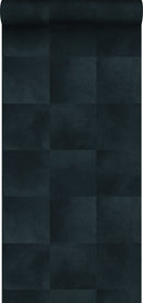 Origin tapet djurmönster struktur - bläckblått - Hemmavid.se