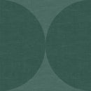 Origin tapet XXL halvcirklar retro- mörkgrönt - Hemmavid.se