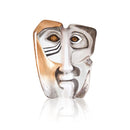 Masq Domino, guld - Ledarauktoriteten med erfarenhet och skarpt intellekt.