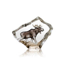 Miniatyr älg - Wildlife målad