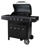 Dangrill Gasgrill 410 CS, 4 brännare + sidobrännare - 137x58x118cm