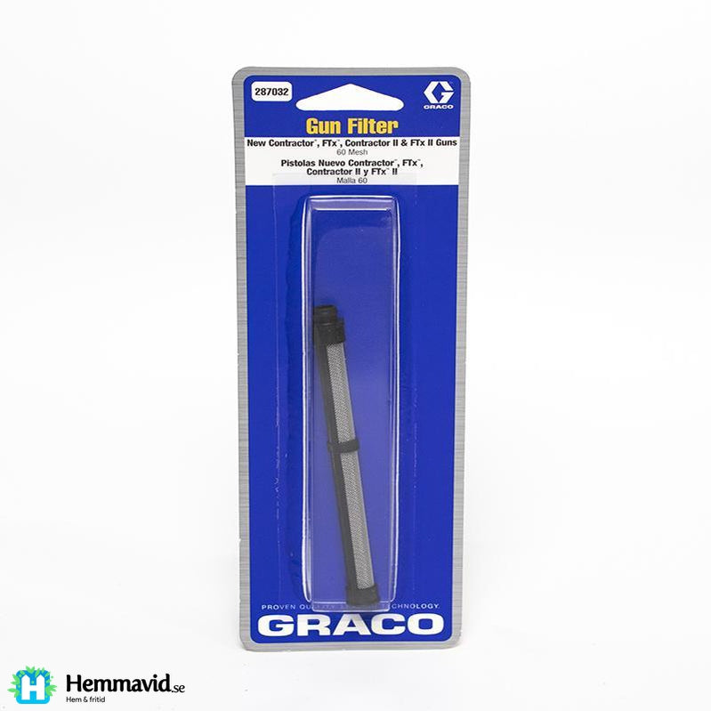 En bild på GRACO Pistolfilter 60mesh (Svart) på Hemmavid.se