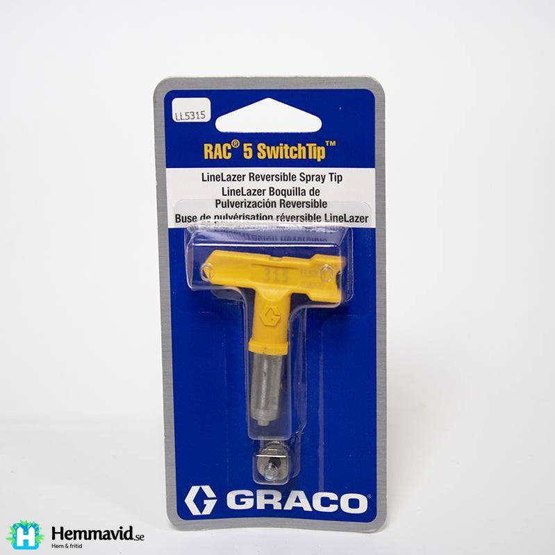 En bild på GRACO RAC LL5 Munstycksins för linjemålning (Gul) på Hemmavid.se