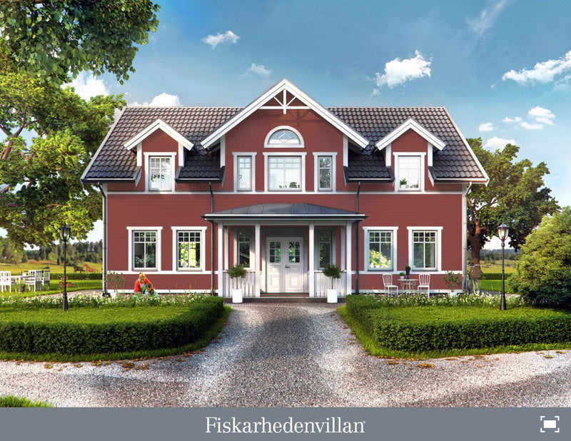 Bergensröd Träfasadfärg Jotun 2141