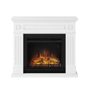 Elektrisk Kamin Tagu LARSEN - Snygg elkamin stabil och rustikt utseende