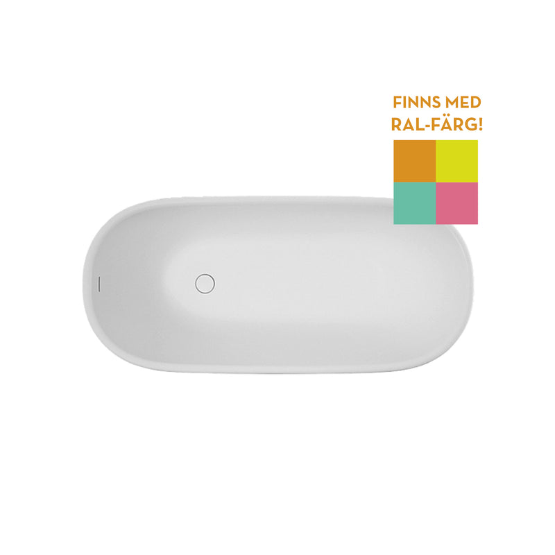 SWEBAD Designbadkar Marstrand 140 RAL