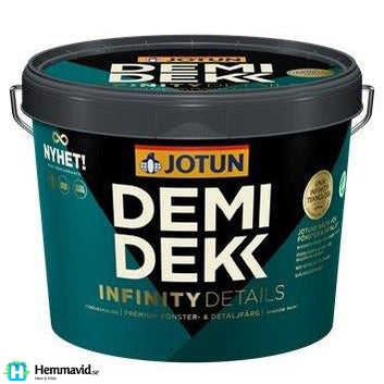 DEMIDEKK INFINITY DETAILS. FÖR FÖNSTER, DÖRRAR & DETALJER. SNABBTORKANDE.